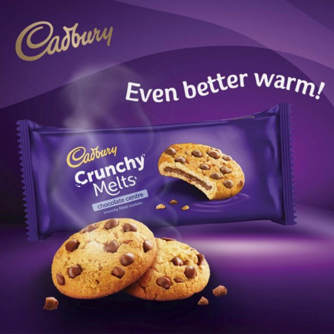 Μπισκότα Γεμιστά Cadbury Crunchy Melts 150g