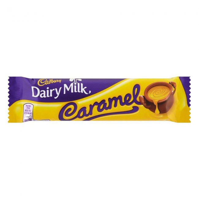Σοκολάτα Γάλακτος Cadbury Dairy Milk Caramel 45g