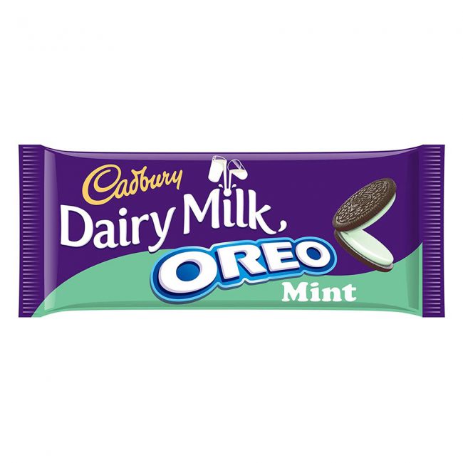 Σοκολάτα Γάλακτος Cadbury Dairy Milk Oreo Mint Flavour 120g