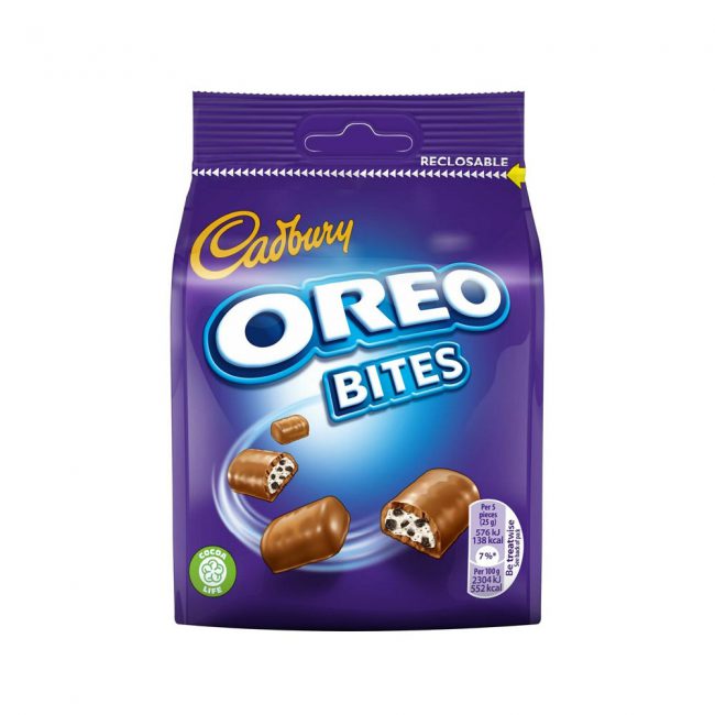 Σοκολατάκια Γάλακτος Cadbury Oreo Bites 110g