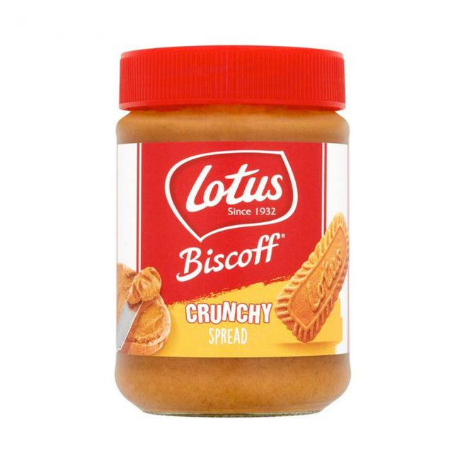 Άλειμμα Μπισκότου Lotus Biscoff Crunchy Spread 380g