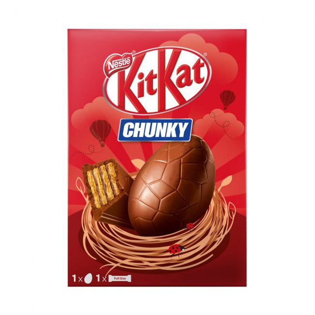 Πασχαλινό Αυγό Kit Kat Chunky Nestle Easter Egg 129g