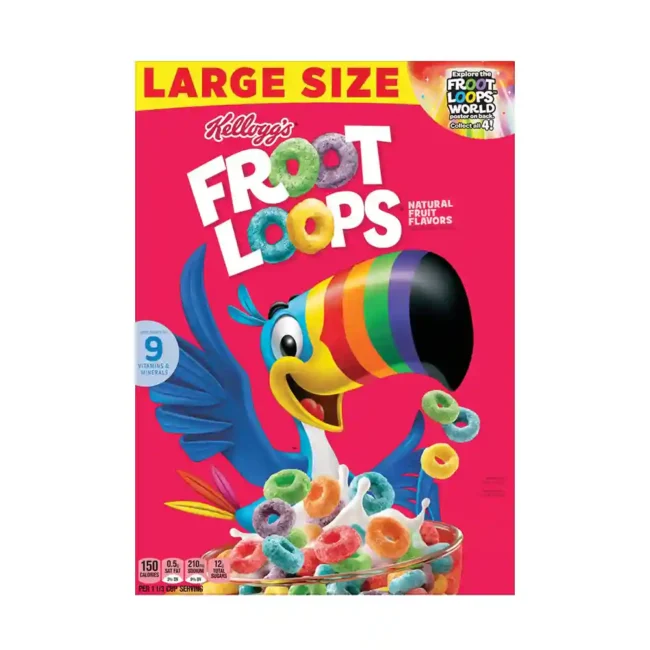 Kelloggs Froot Loops Cereal 417g