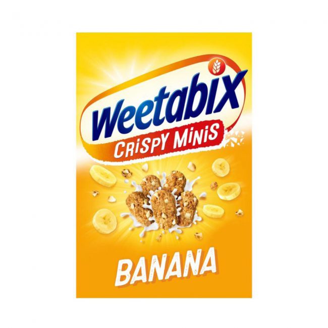 Δημητριακά Ολικής Άλεσης Weetabix Crispy Minis Banana 600g