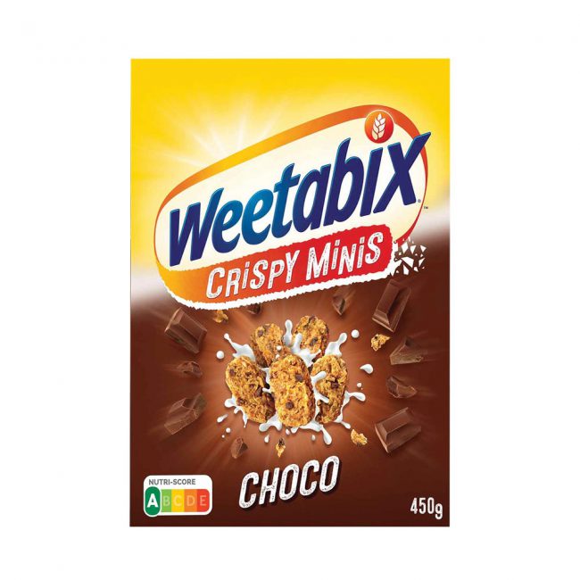 Δημητριακά Ολικής Άλεσης Weetabix Crispy Minis Choco 450g