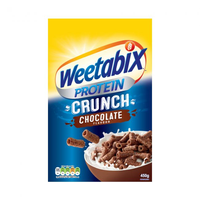 Δημητριακά Ολικής Άλεσης Vegetarian Weetabix Protein Crunch Chocolate 450g