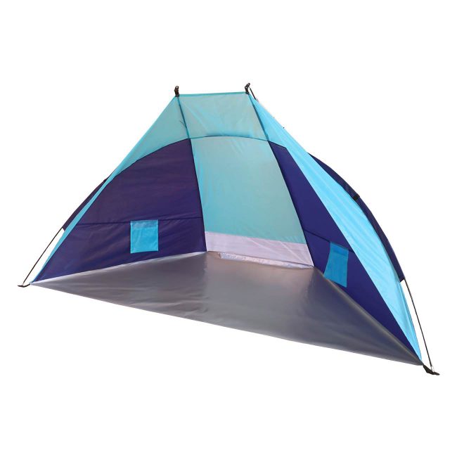 Σκίαστρο Σκηνή Παραλίας Μπλε Pop Up Beach Tent Blue 220x115x115cm
