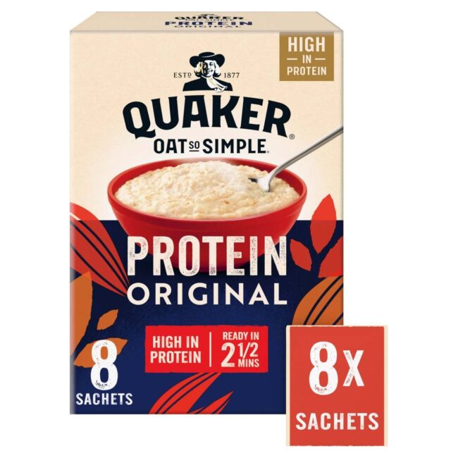 Quaker Oat So Simple Protein Original 302g-B