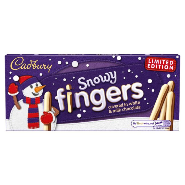 Cadbury Snowy Fingers Christmas Limited Edition