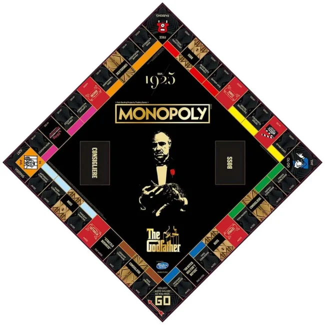 Επιτραπέζιο Monopoly The Godfather Winning Moves (Στα Αγγλικά)