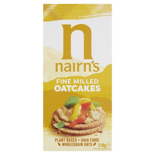 Κράκερ Βρώμης Nairns Vegan Fine Milled Oatcakes 218g