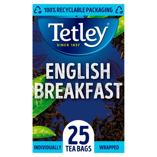 Τσάι Tetley English Breakfast 25 Tea Bags