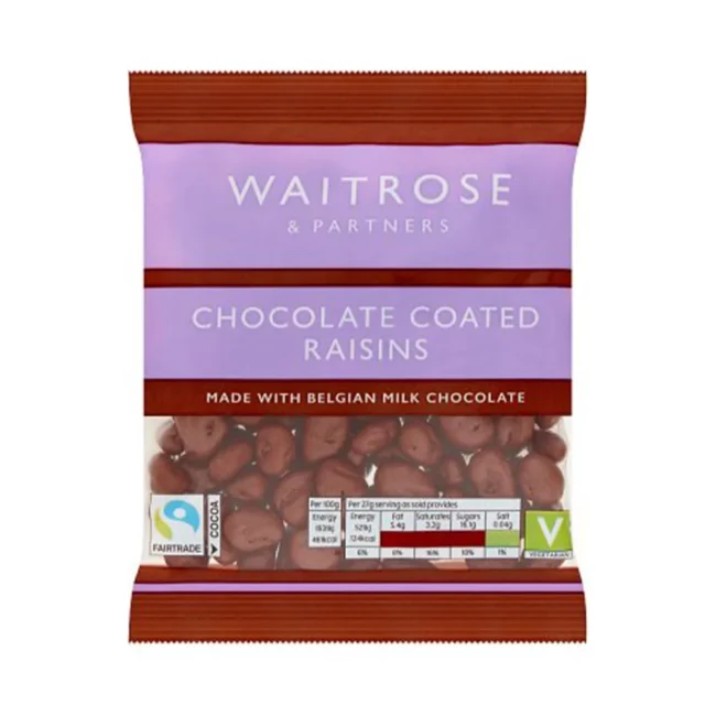 Σταφίδες Waitrose Chocolate Coated Raisins 150g