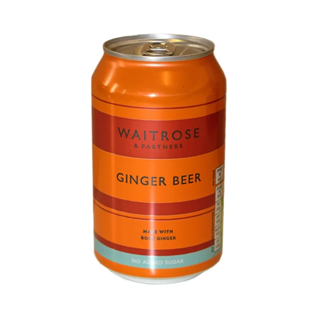 Waitrose Fiery and Aromatic Ginger Beer 330ml