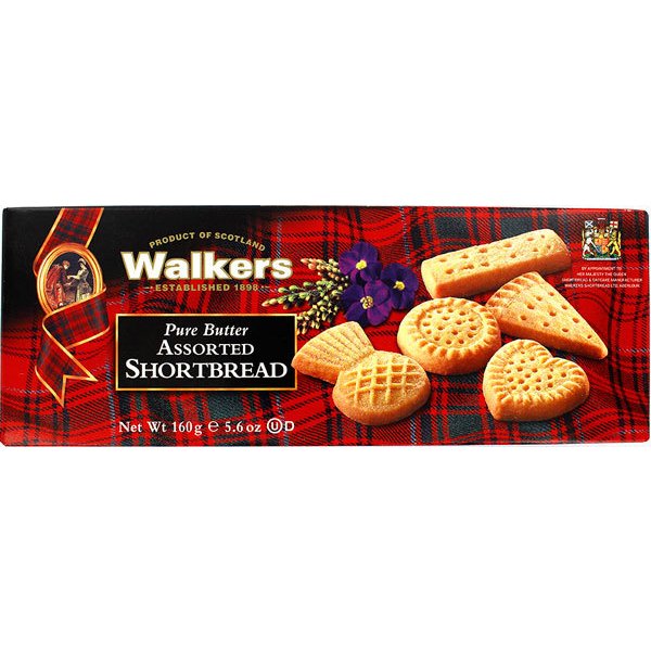 Μπισκότα Συλλογή Walkers Pure Butter Assorted Shortbread 160g