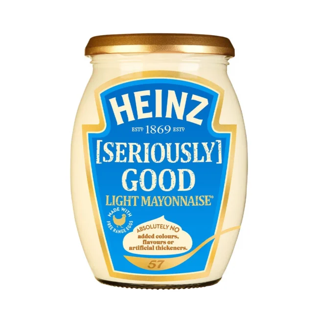 Μαγιονέζα με Λιγότερα Λιπαρά Heinz Seriously Good Light Mayonnaise Sauce 480ml
