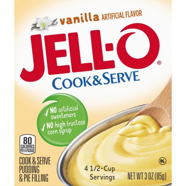 Κρέμα Βανίλια Jello Cook and Serve Vanilla Pudding and Pie Filling 85g
