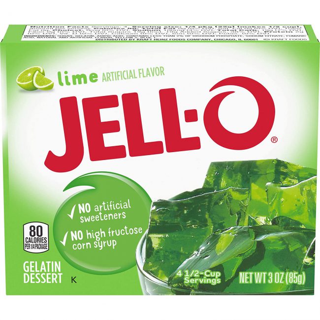 Ζελέ Λάιμ Επιδόρπιο Jello Lime Gelatin Dessert 85g