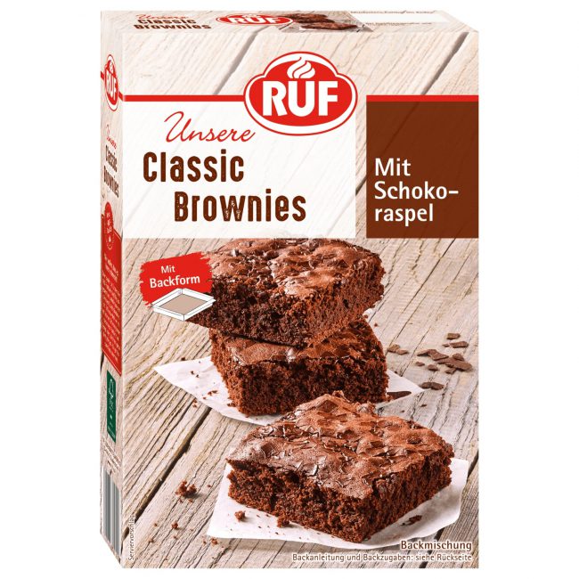 Μείγμα για Μπράουνις Ruf Classic Brownie Mix 366g