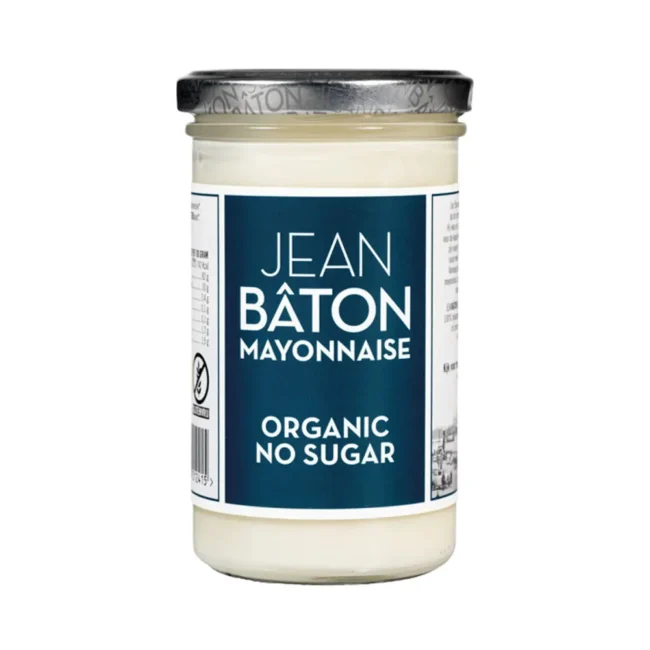 Μαγιονέζα Βιολογική Jean Baton Mayonnaise Organic No Sugar 235g