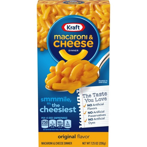 Γεύμα Μακαρονάκι με Τυρί Kraft Macaroni and Cheese Dinner Original Flavour 206g