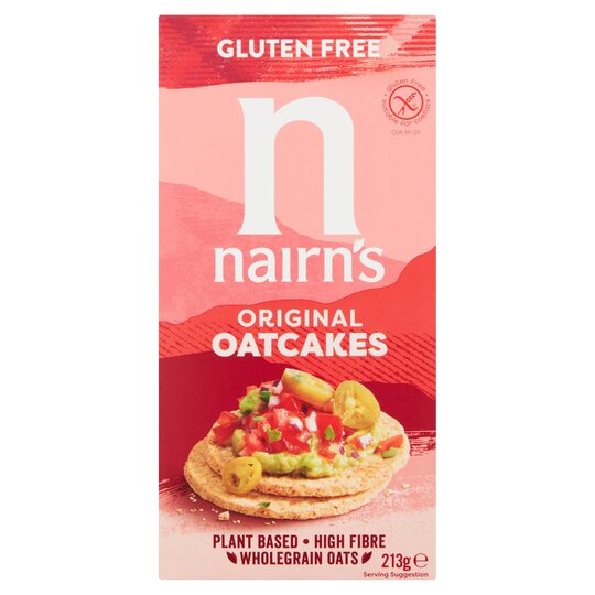 Κράκερ Βρώμης Χωρίς Γλουτένη Nairn's Original Gluten Free Oatcakes 213g