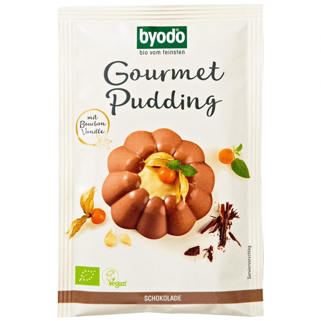 Byodo Gourmet Pudding With Bourbon Vanilla Organic Gluten Free 46g