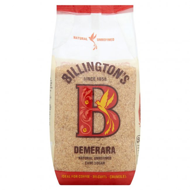 Billingtons Demerara Natural Unrefined Cane Sugar 500g