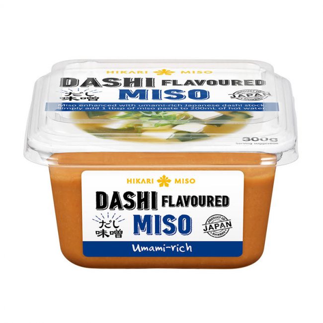 Hikari Miso Dashi Flavoured Miso Paste Gluten Free 300gr