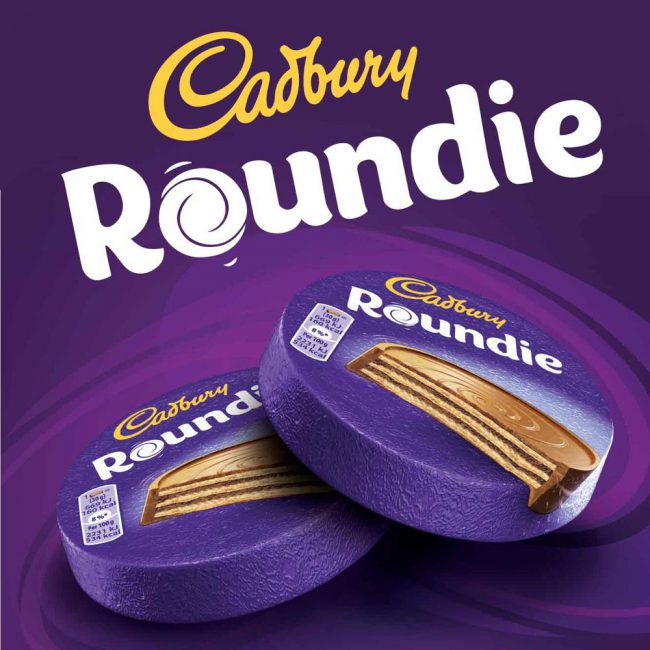 Γκοφρέτες Σοκολάτας Cadbury Roundie Milk Chocolate Wafer Rounds 180g