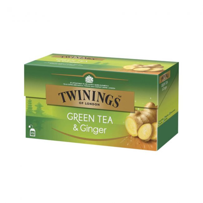 Τσάι Πράσινο Twinings Green Tea Ginger 25 Tea Bags