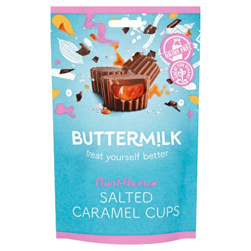 Σοκολατάκια Vegan Dairy Free Buttermilk Salted Caramel Cups 100g