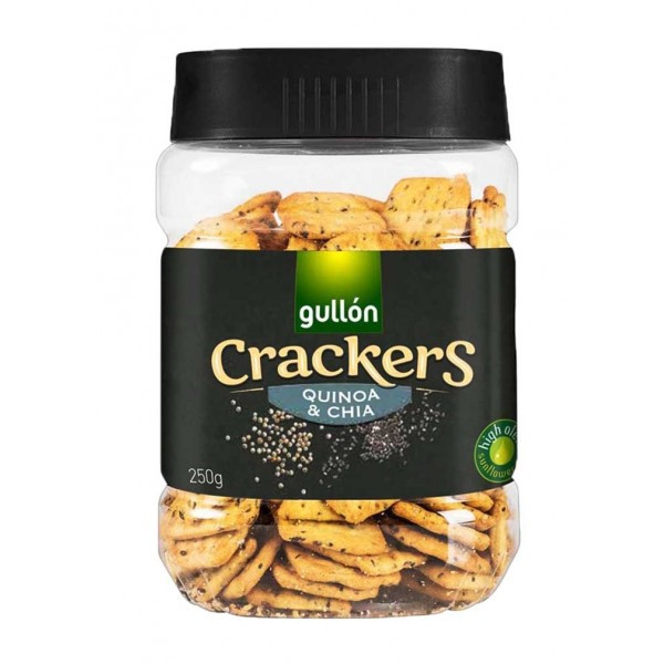 Κρακεράκια Gullon Quinoa and Chia Crackers 250g