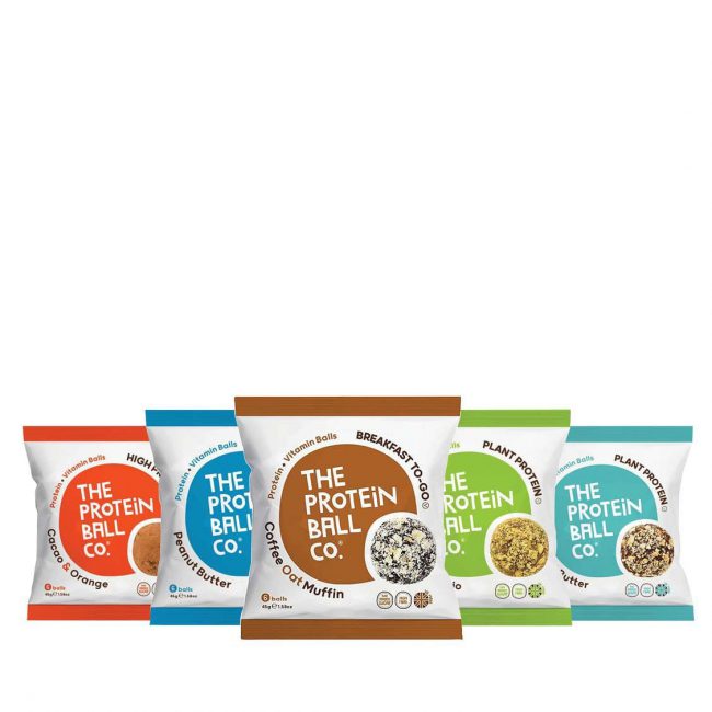 The Protein Ball Co. Starter Pack 5x45g-A