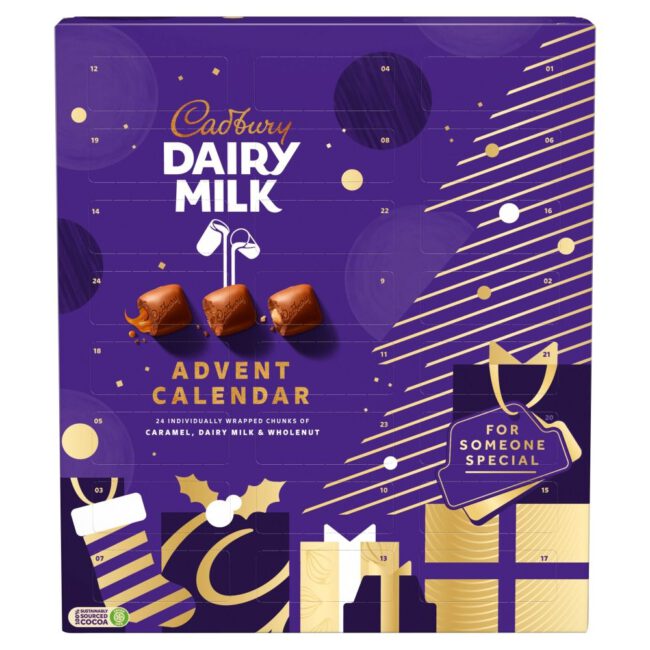 Cadbury Dairy Milk Christmas Advent Calendar 258g