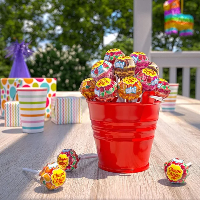 Γλειφιτζούρια Μικρά Σε Διάφορες Γεύσεις Chupa Chups Mini Lollipops 30 Pieces 180g