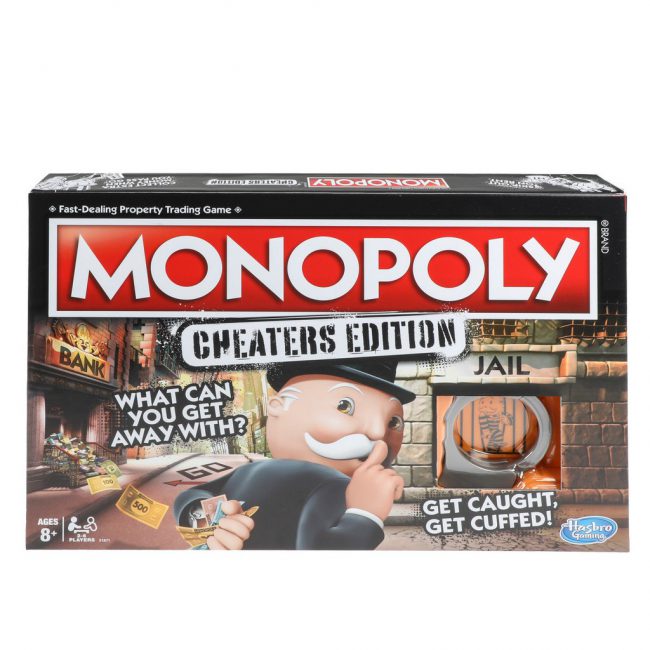 Επιτραπέζιο Monopoly Cheaters Edition Hasbro (Στα Αγγλικά) E1871102