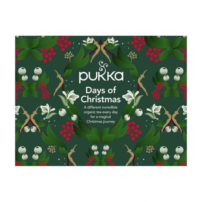 Βιολογικό Τσάι Ημερολόγιο Χριστουγέννων Pukka Advent Calendar Days of Christmas 24 Tea Bags