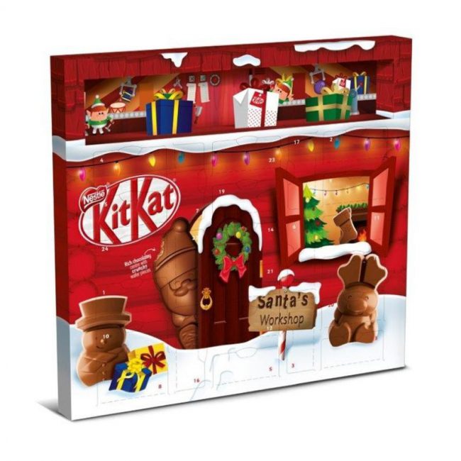 Kit Kat Santa's Workshop Advent Calendar 208g-A