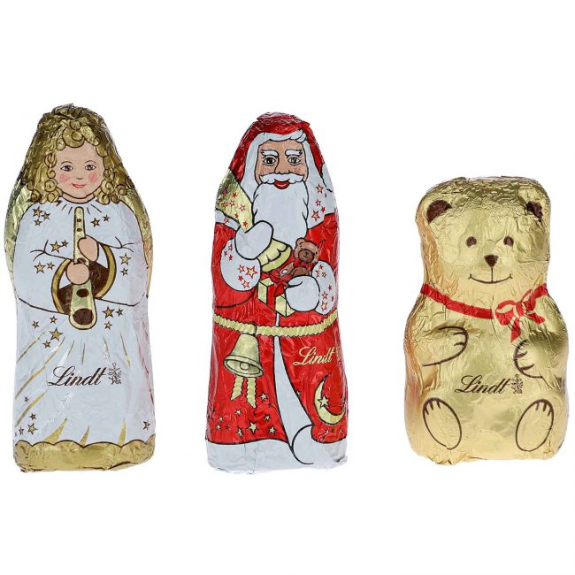 Χριστουγεννιάτικες Σοκολάτες Μίνι Φιγούρες Lindt Mini Figures Selection 200g