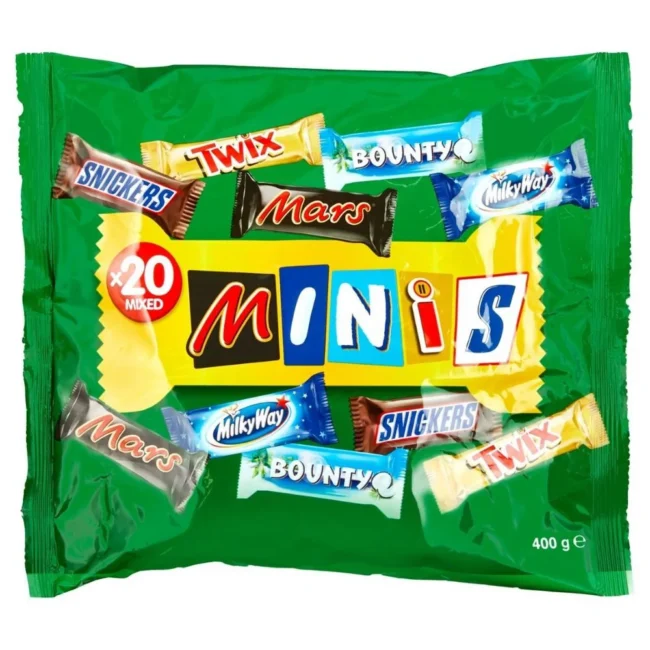 Σοκολάτες Μίνι Συλλογή Mars Minis Mixed 400g