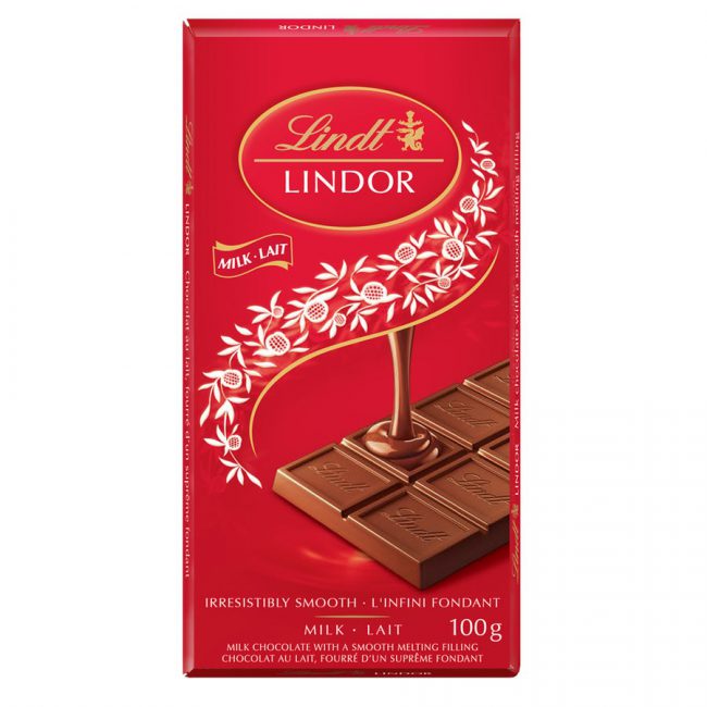 Σοκολάτα Γάλακτος Lindt Lindor Milk Chocolate Bar 100g