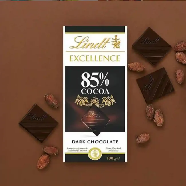Lindt Excellence 85% Cocoa Fine Dark Chocolate 100g
