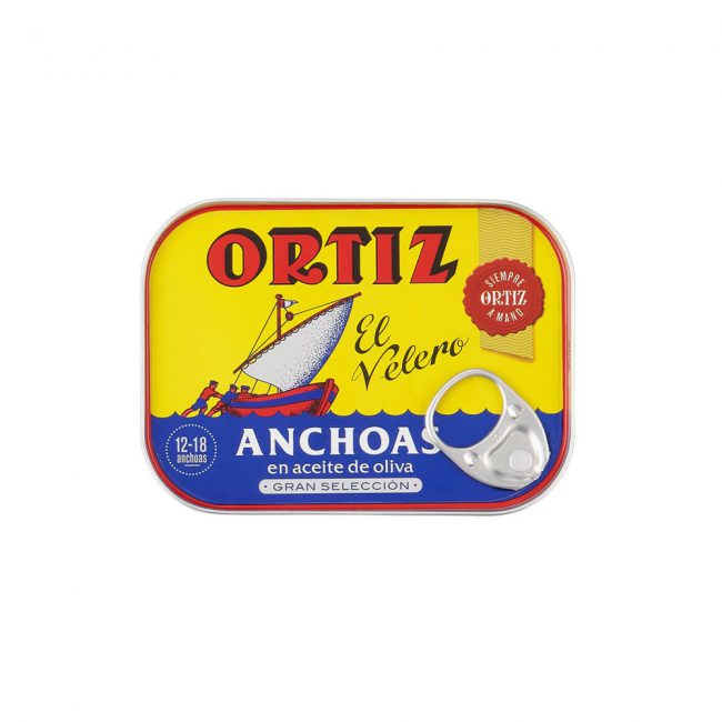 Αντζούγιες σε Ελαιόλαδο Ortiz Anchovies in Olive Oil 78g