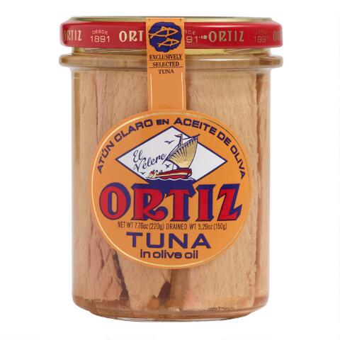 Κιτρινόπτερος Τόνος σε Ελαιόλαδο Ortiz Yellowfin Tuna In Olive Oil 220g