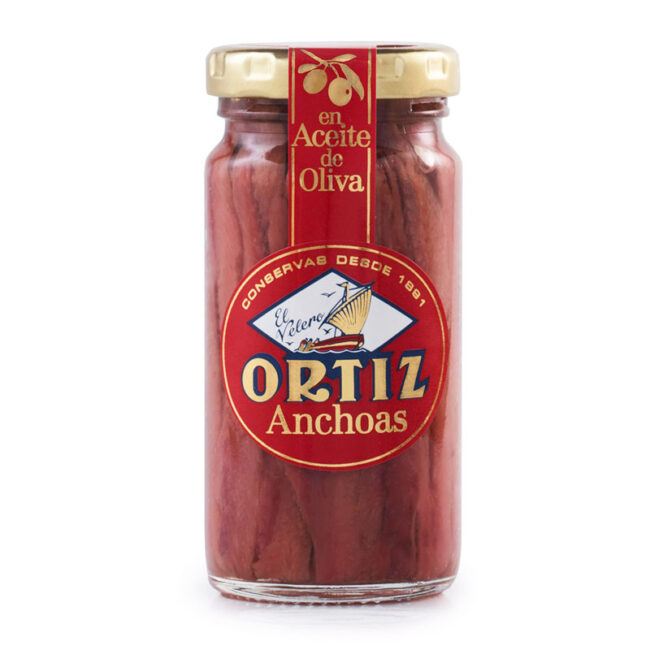 Ortiz Anchovies in Olive Oil 95g