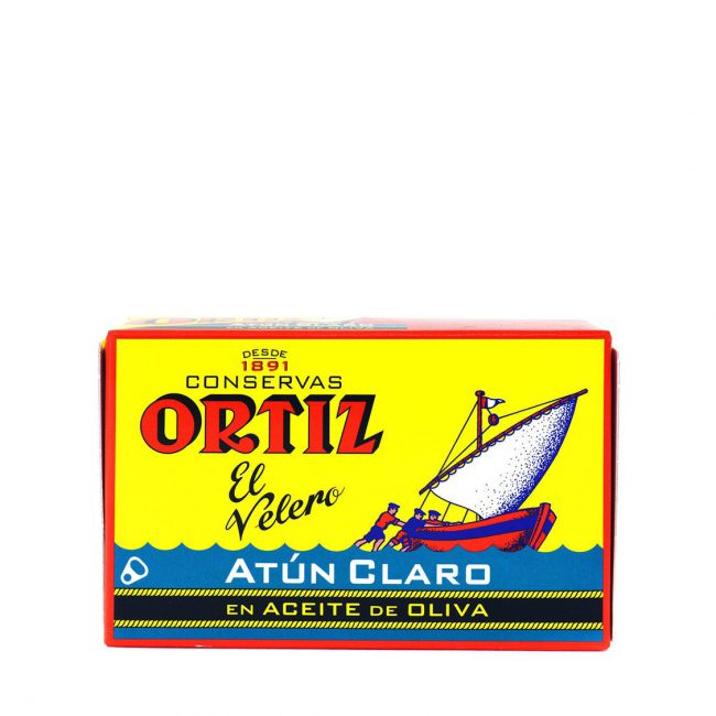 Τόνος Κιτρινόπτερος σε Ελαιόλαδο Ortiz Yellowfin Tuna in Olive Oil 112g