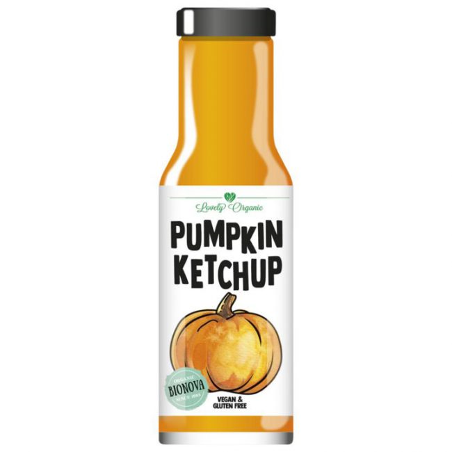 Βιολογική Κέτσαπ Κολοκύθας Bionova Pumpkin Ketchup Organic Vegan Gluten Free 250ml