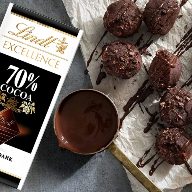 Σοκολάτα Υγείας Lindt Excellence 70% Cocoa Fine Dark Chocolate 100g