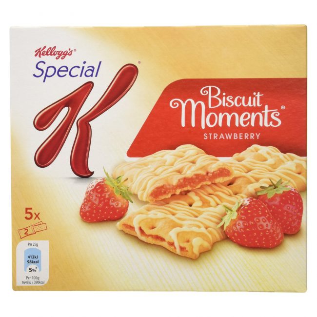 Kellogg's Special K Biscuit Moments Strawberry 125g-A